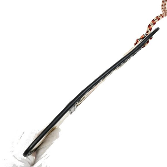 BURBERRY Logo Check Card Case Holder Canvas Leather Brown Black Italy 67KB292 - Picture 3 of 13